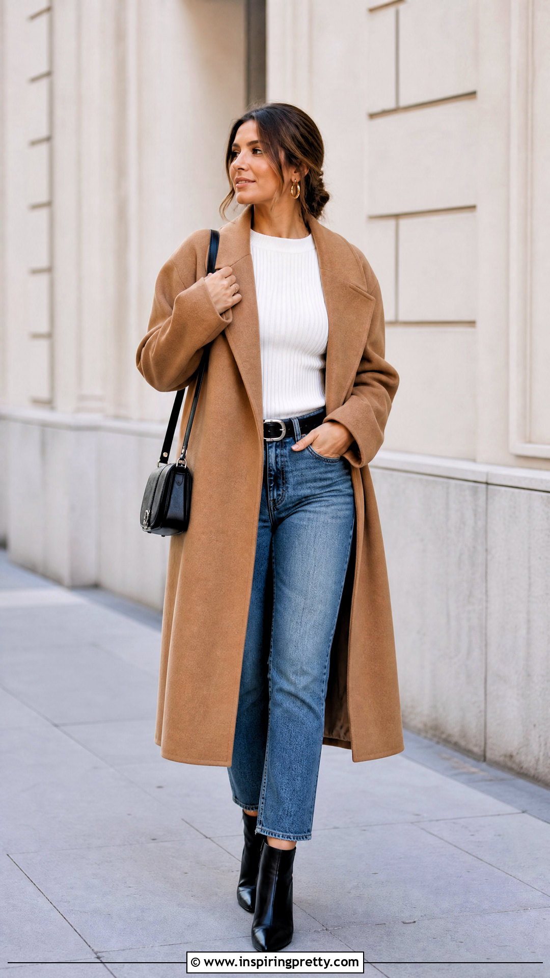 Clean Girl Ribbed Top Outfit - 50 winter tops aesthetics