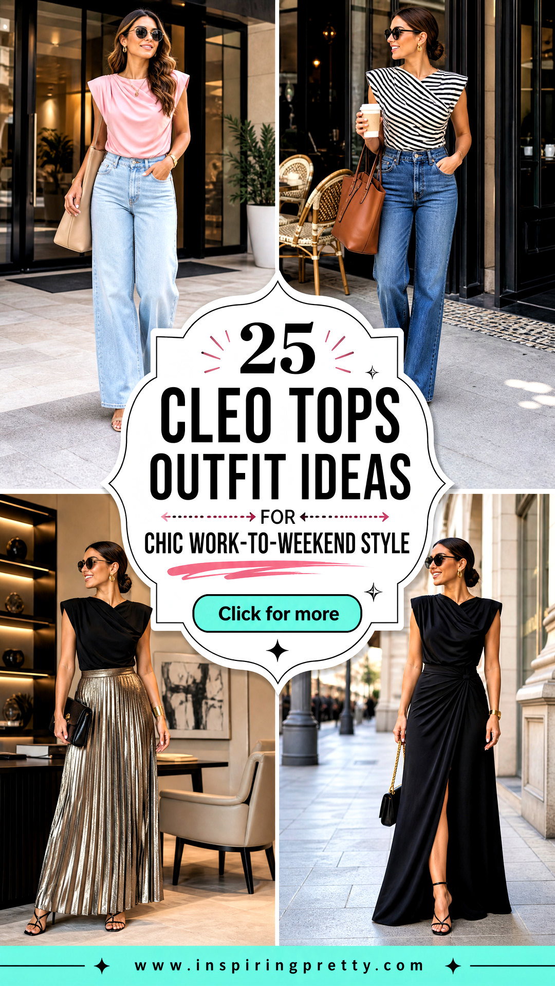 25 Cleo Tops Outfit Ideas for Chic Work-to-Weekend Style - 25 Cleo Tops Outfit Ideas for Chic Work-to-Weekend Style