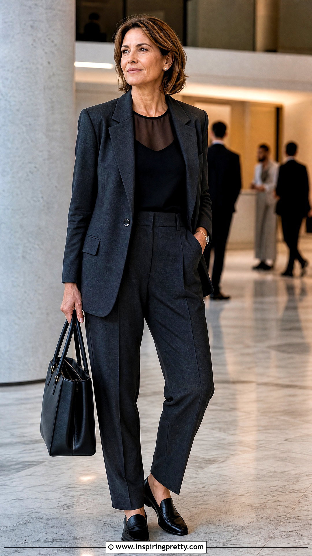 Club Monaco Sheer Top With A Matching Suit - 20 club monaco sheer top outfit ideas