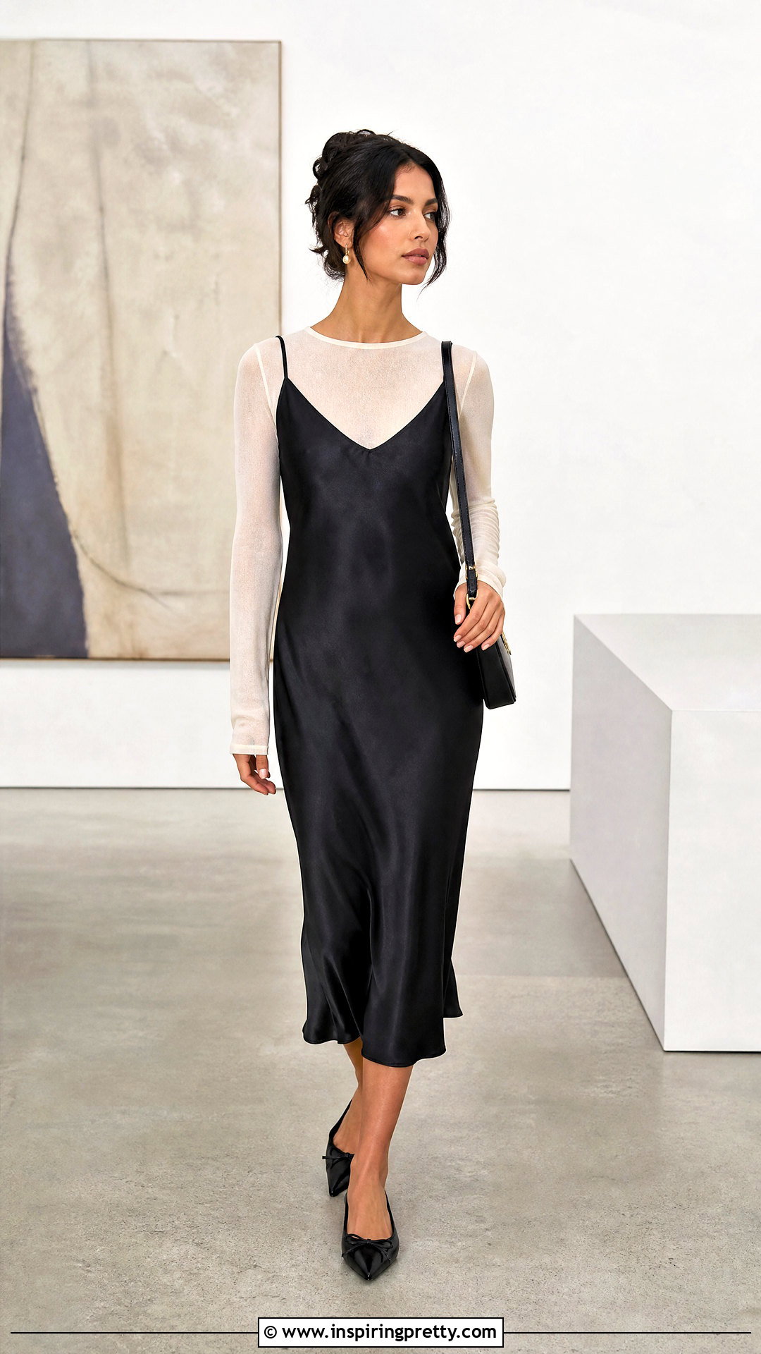 Club Monaco Sheer Top With A Slip Dress - 20 club monaco sheer top outfit ideas