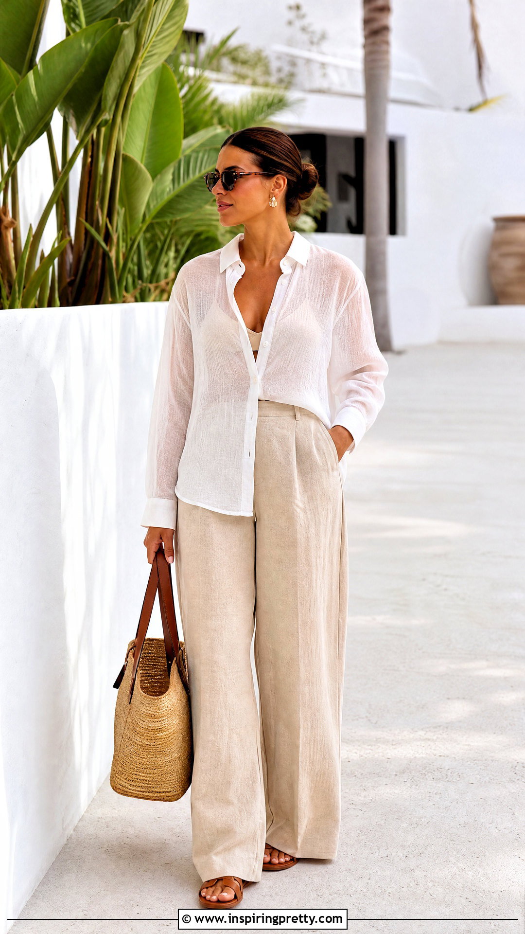Club Monaco Sheer Top With Linen Pants - 20 club monaco sheer top outfit ideas