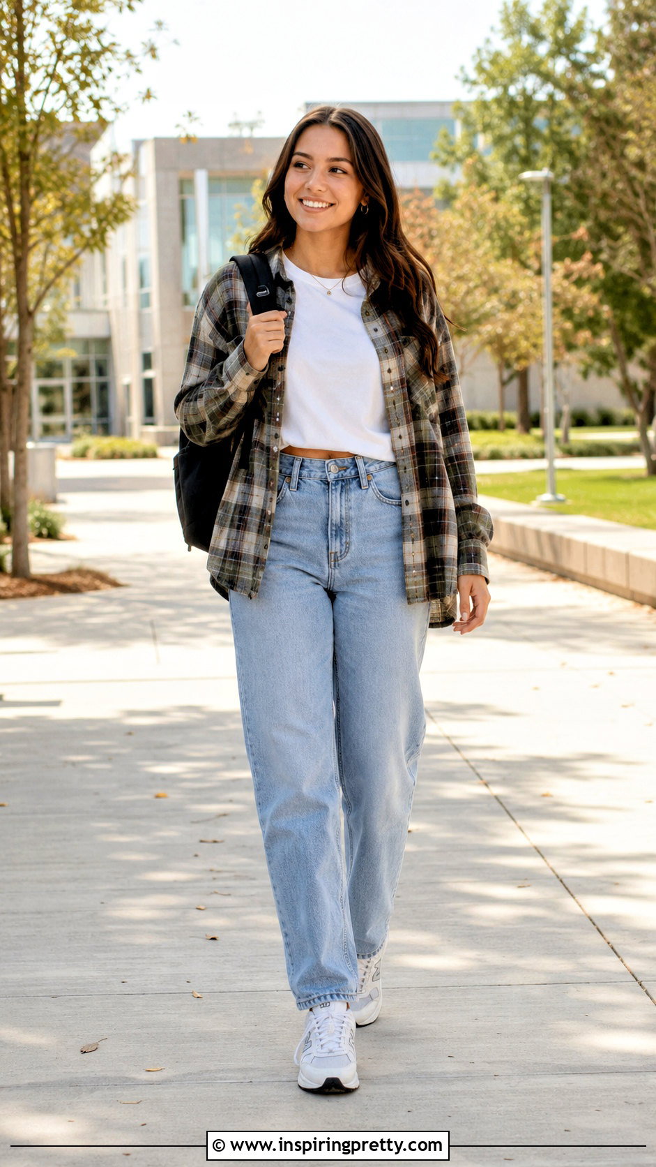 College Midriff Top With Mom Jeans - 50 midriff top outfit ideas
