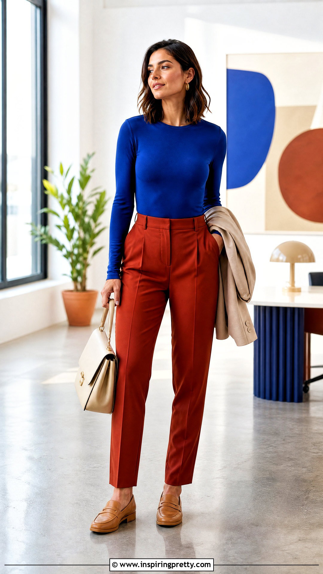 Color Block Bodysuit Outfit - 50 body top outfit ideas