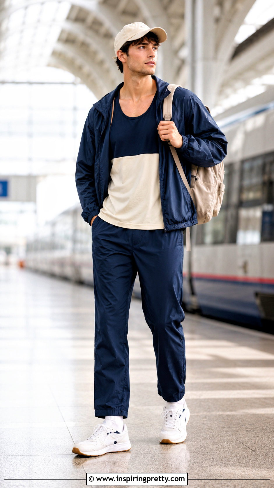 Colorblock Tank Top With Track Pants - 20 men’s tank tops