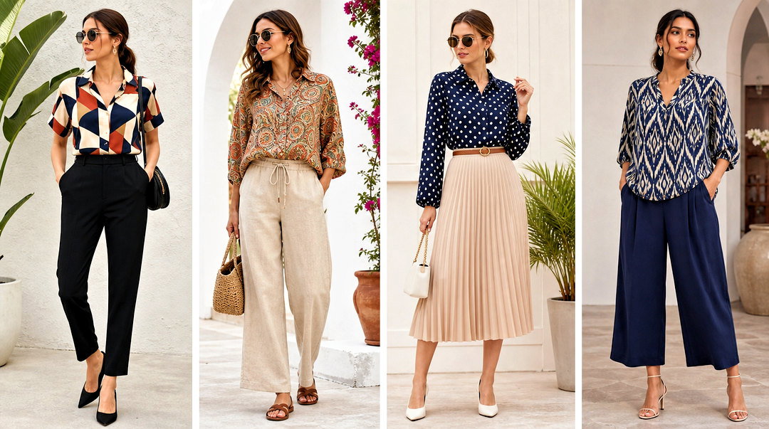 20 Colorful Patterned Top Outfit Ideas for Bold Everyday Style