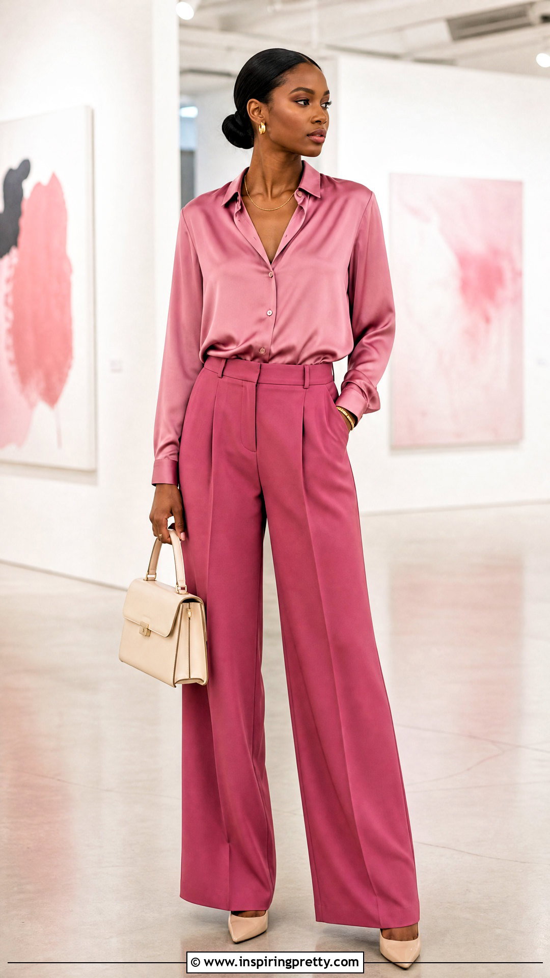 Colorful Top With Matching Color Pants - How To Style Colorful Tops (20 Ways)