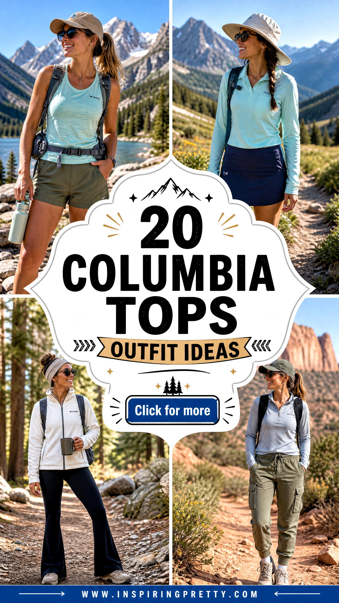 20 Columbia Tops Outfit Ideas for Stylish Outdoor Adventures - 20 Columbia Tops Outfit Ideas for Stylish Outdoor Adventures
