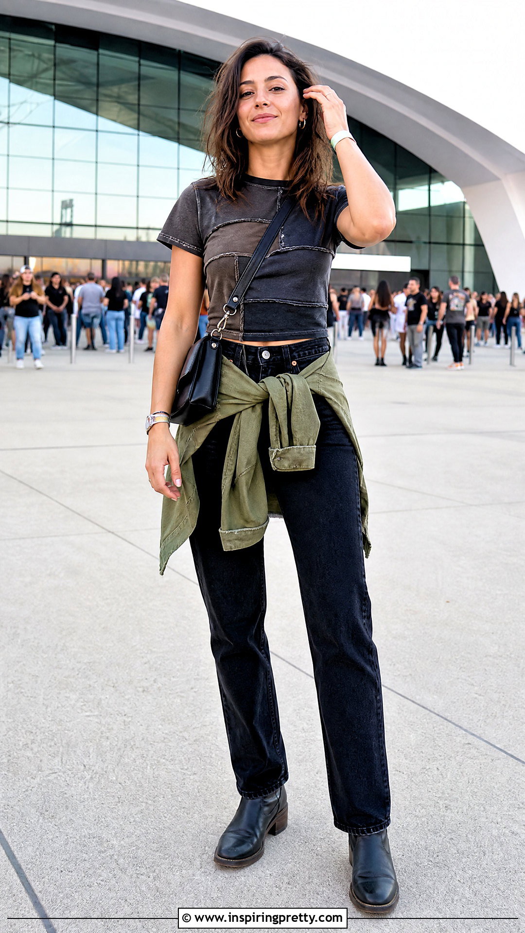 Concert Patchwork Top Outfit - 50 patchwork top outfit ideas