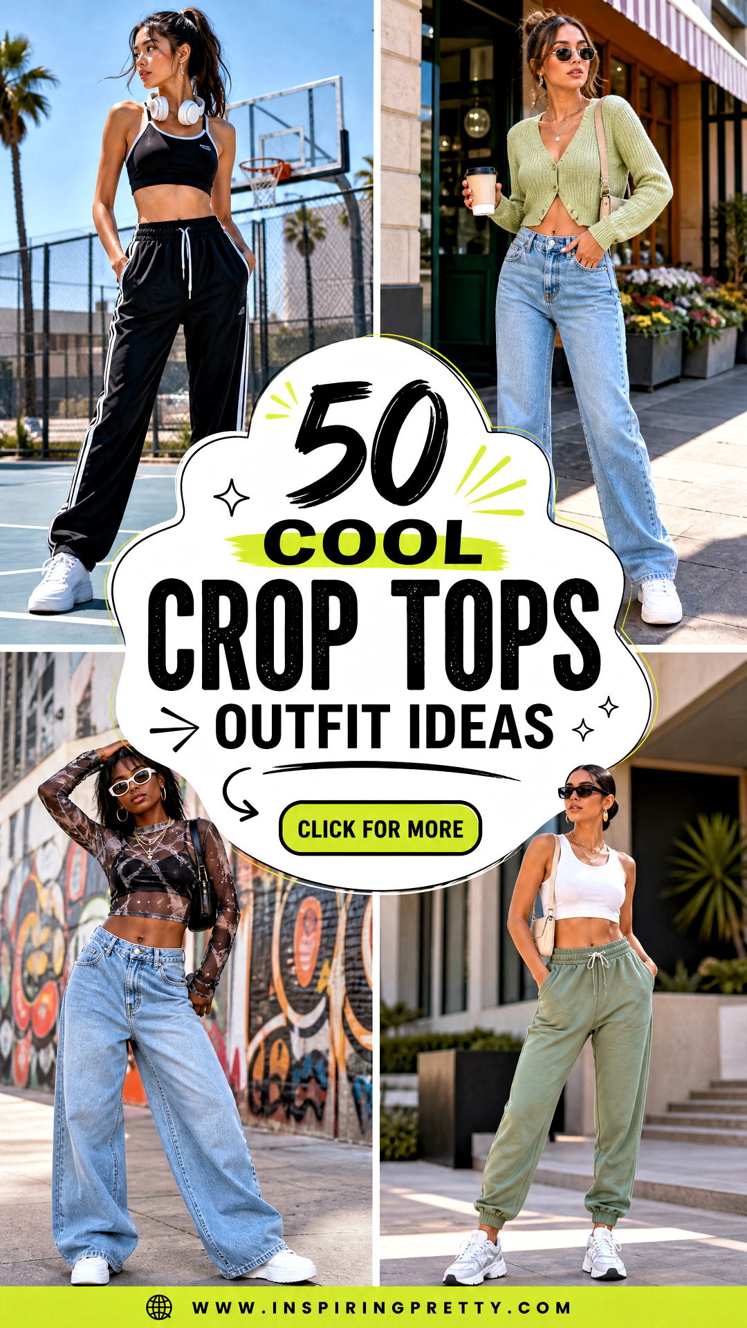 50 Cool Crop Tops Outfit Ideas for Fresh Summer Looks Youll Love - 50 Cool Crop Tops Outfit Ideas for Fresh Summer Looks You’ll Love