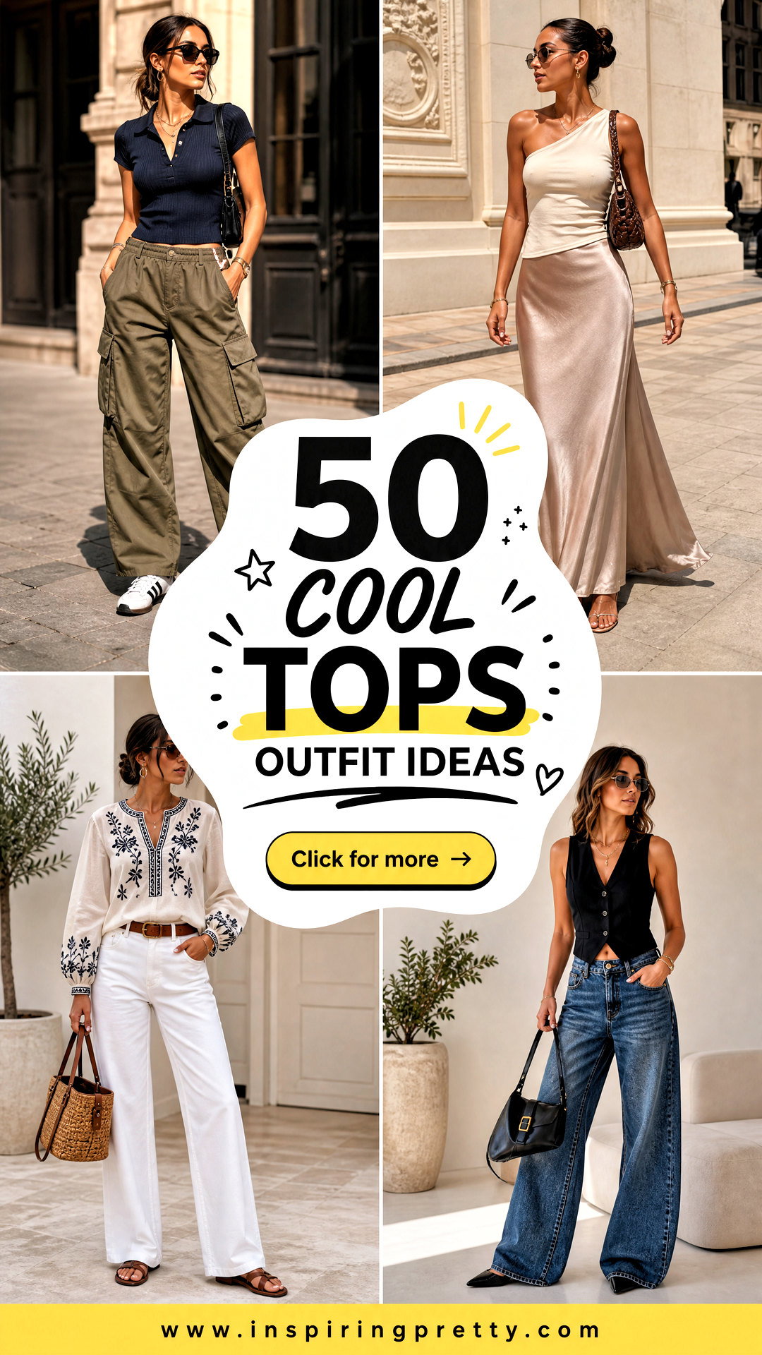 50 Cool Tops Outfit Ideas for Fresh Trend-Forward Style - 50 Cool Tops Outfit Ideas for Fresh, Trend-Forward Style