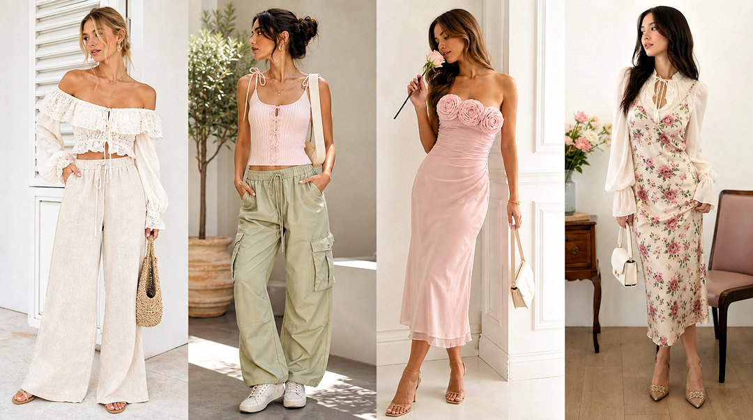 25 Coquette Style Tops Outfit Ideas for Romantic Trendsetters