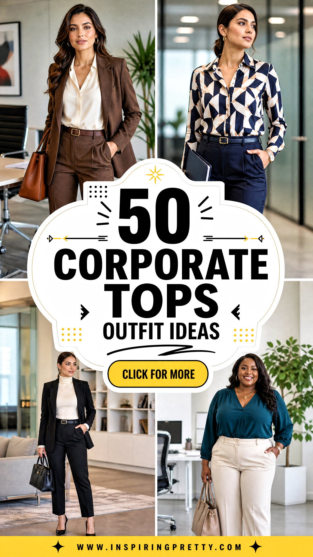 50 Corporate Tops Outfit Ideas for a Polished Work Wardrobe - 50 Corporate Tops Outfit Ideas for a Polished Work Wardrobe
