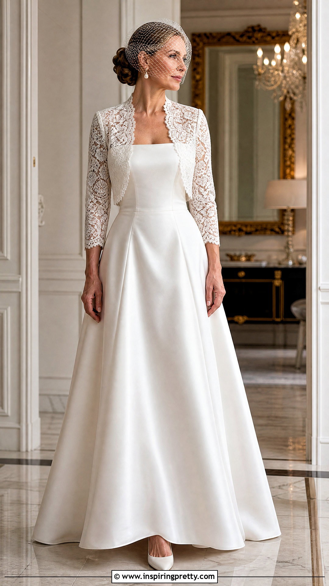 Corset Dress With Bridal Jacket - 50 corset top wedding dress outfit ideas