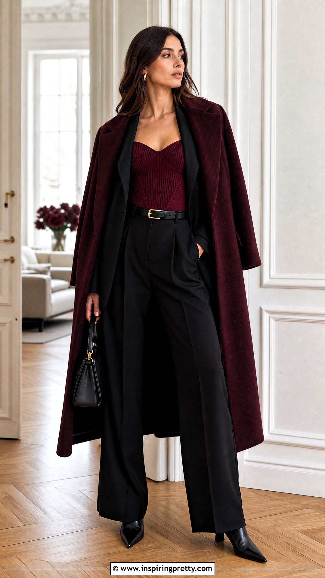 Corset Style Knit Top Outfit - 50 winter tops aesthetics