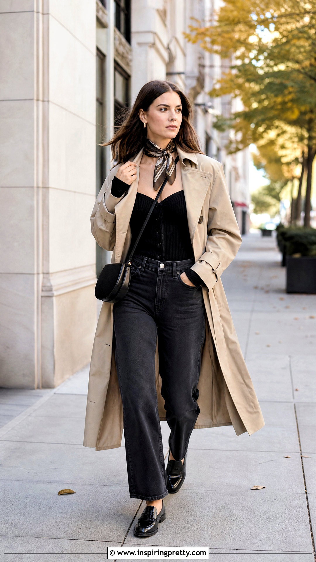 Corset Sweater Top With Trench Coat And Jeans - 25 corset sweater top outfit ideas