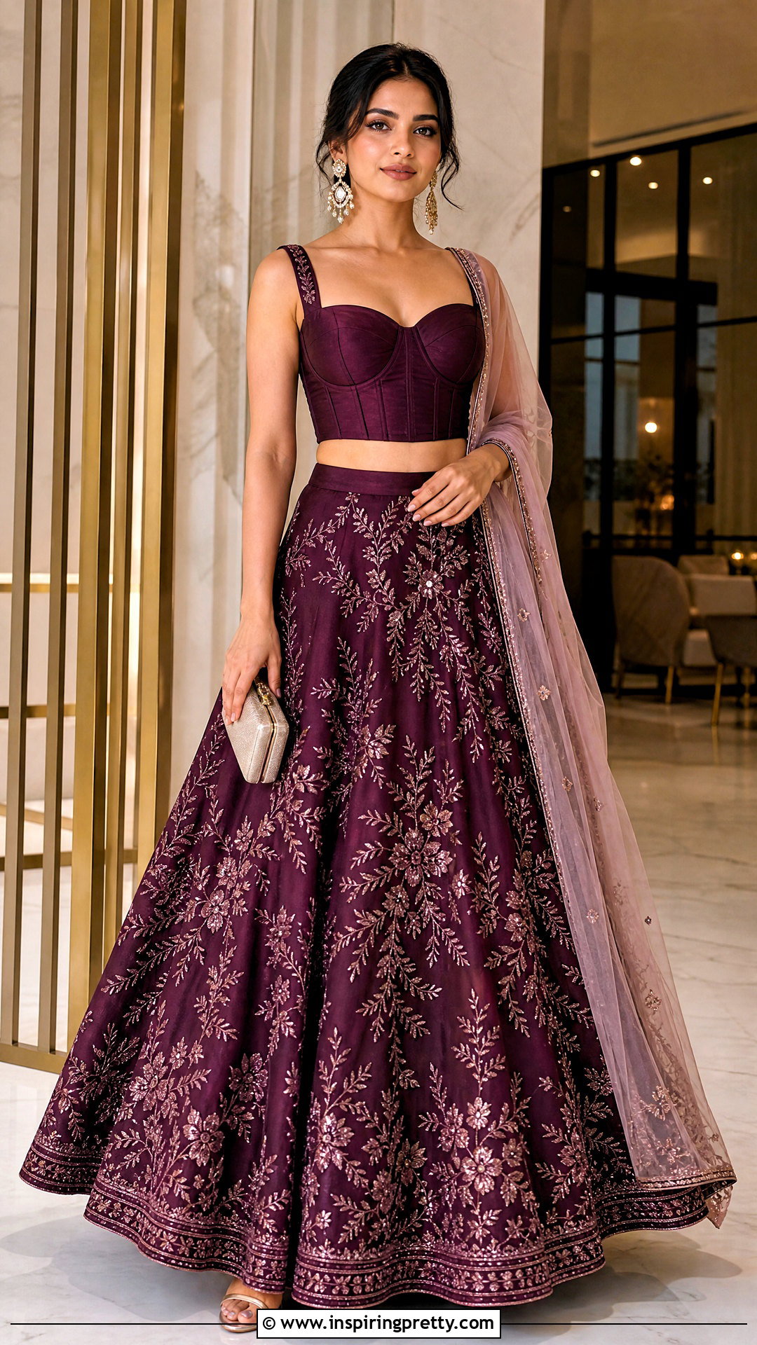 Corset Top And Lehenga Skirt Indian Outfit - 50 skirt and top indian outfits