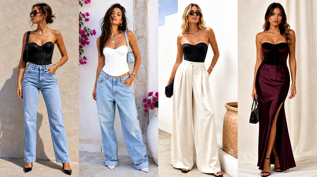 50 Corset Top Outfit Ideas for Confident Chic Modern Style