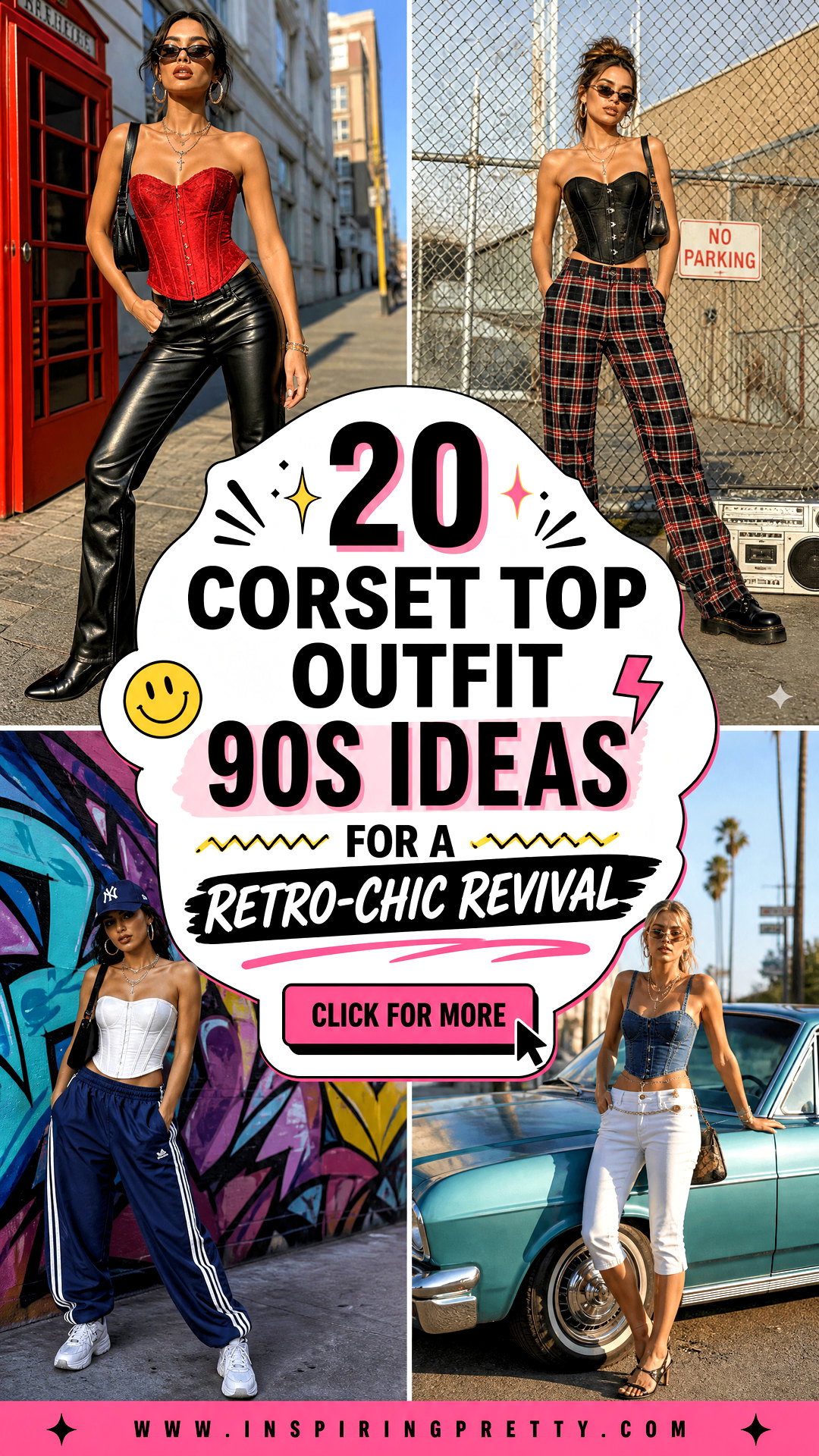 20 Corset Top Outfit 90S Ideas for a Retro-Chic Revival - 20 Corset Top Outfit 90S Ideas for a Retro-Chic Revival