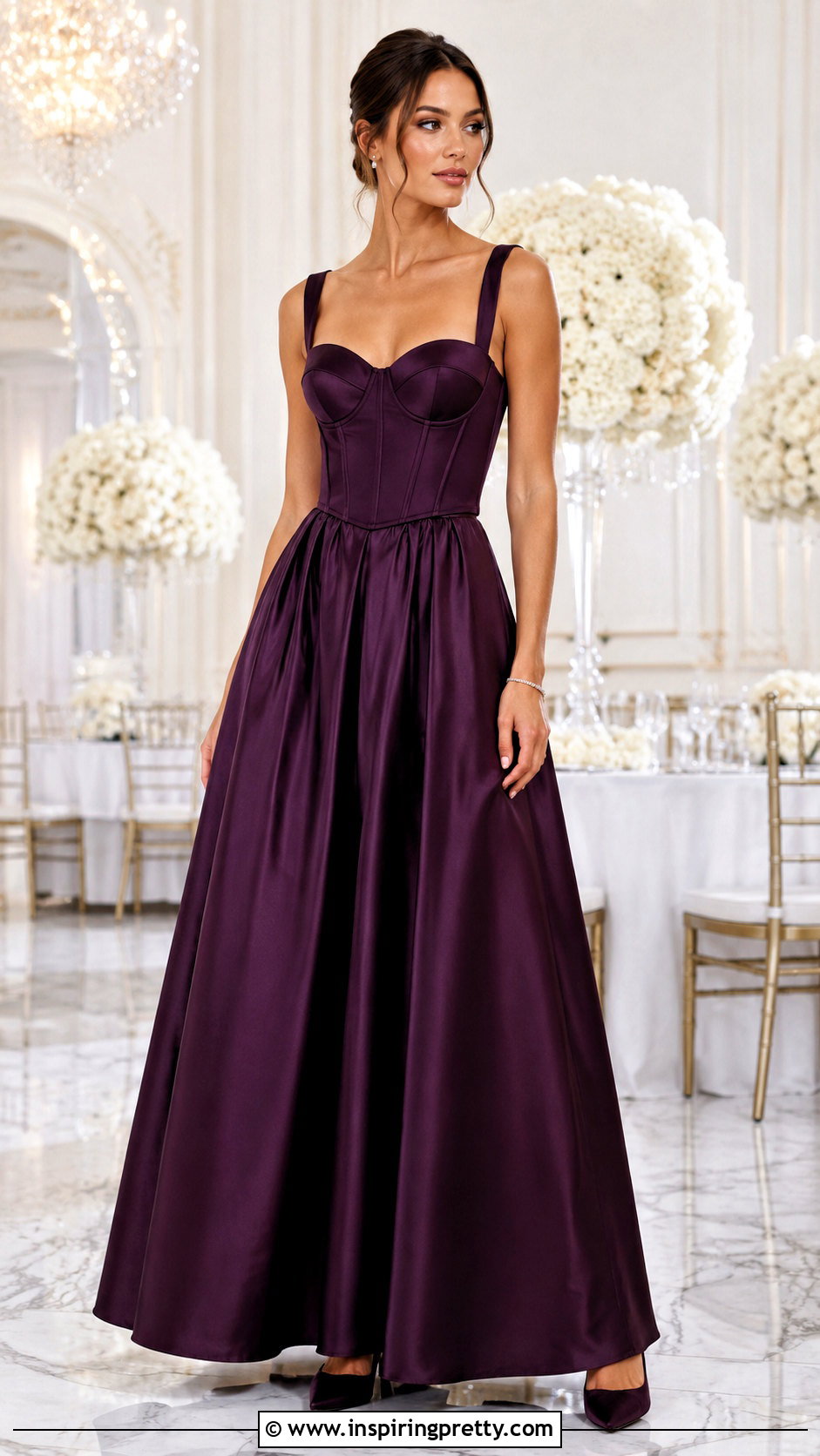 Corset Top With Full Bridesmaid Skirt - 20 bridesmaids skirts and tops outfit ideas
