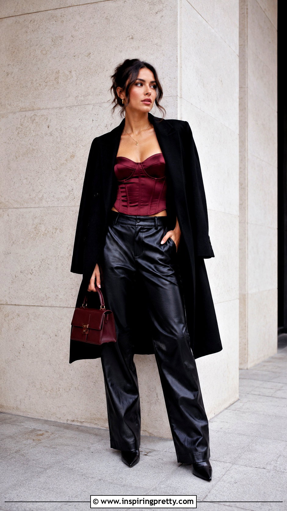 Corset Top With Leather Pants - how to style corset tops (50 ways)