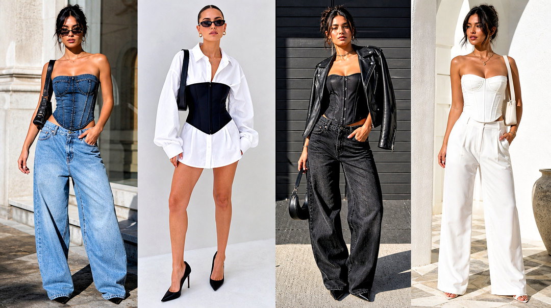 50 Corset Tops Outfit Ideas for Effortless Date-Night Style