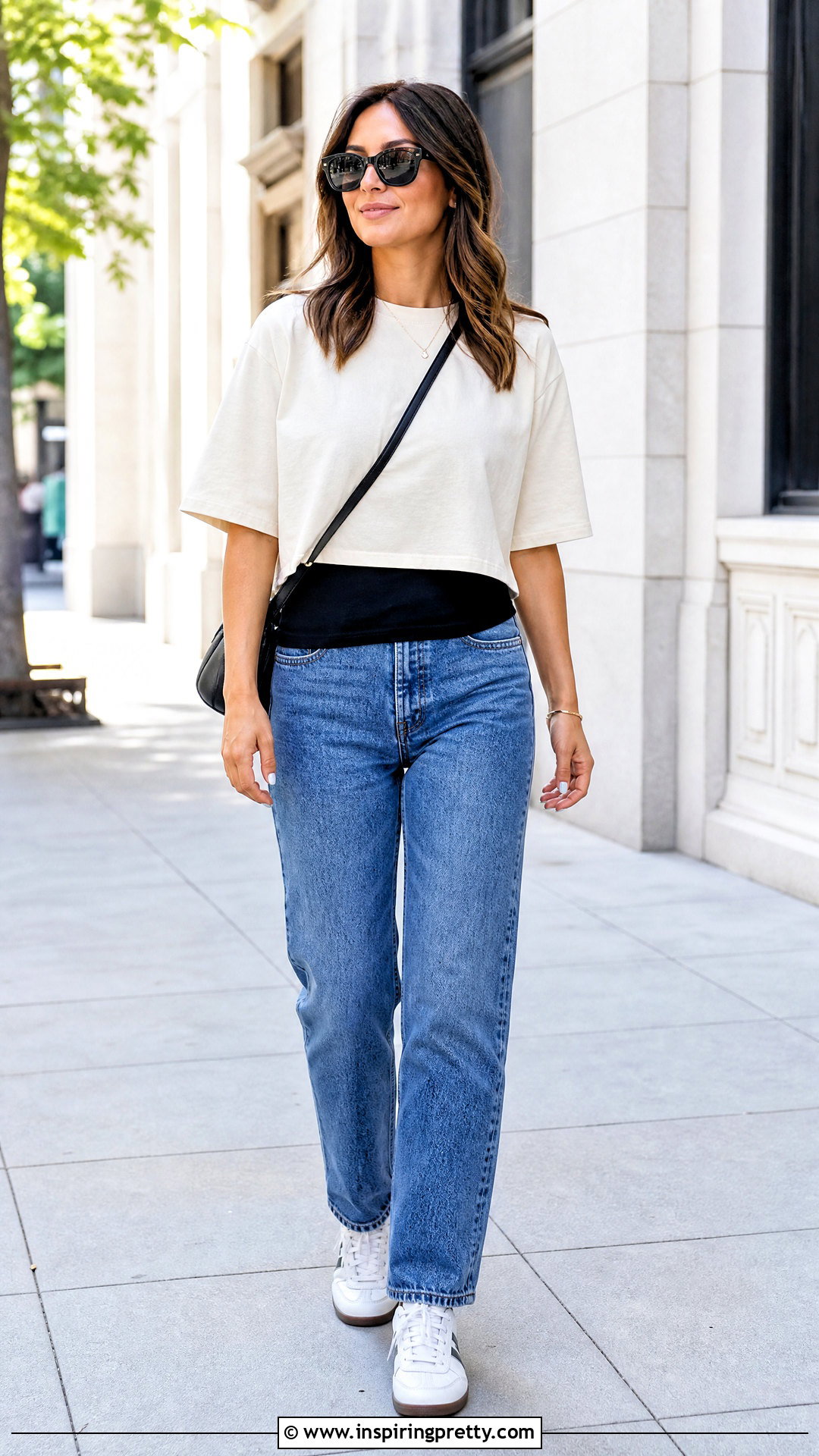 Cotton Short Top Over A Fitted Tank - 50 cotton short tops outfit ideas