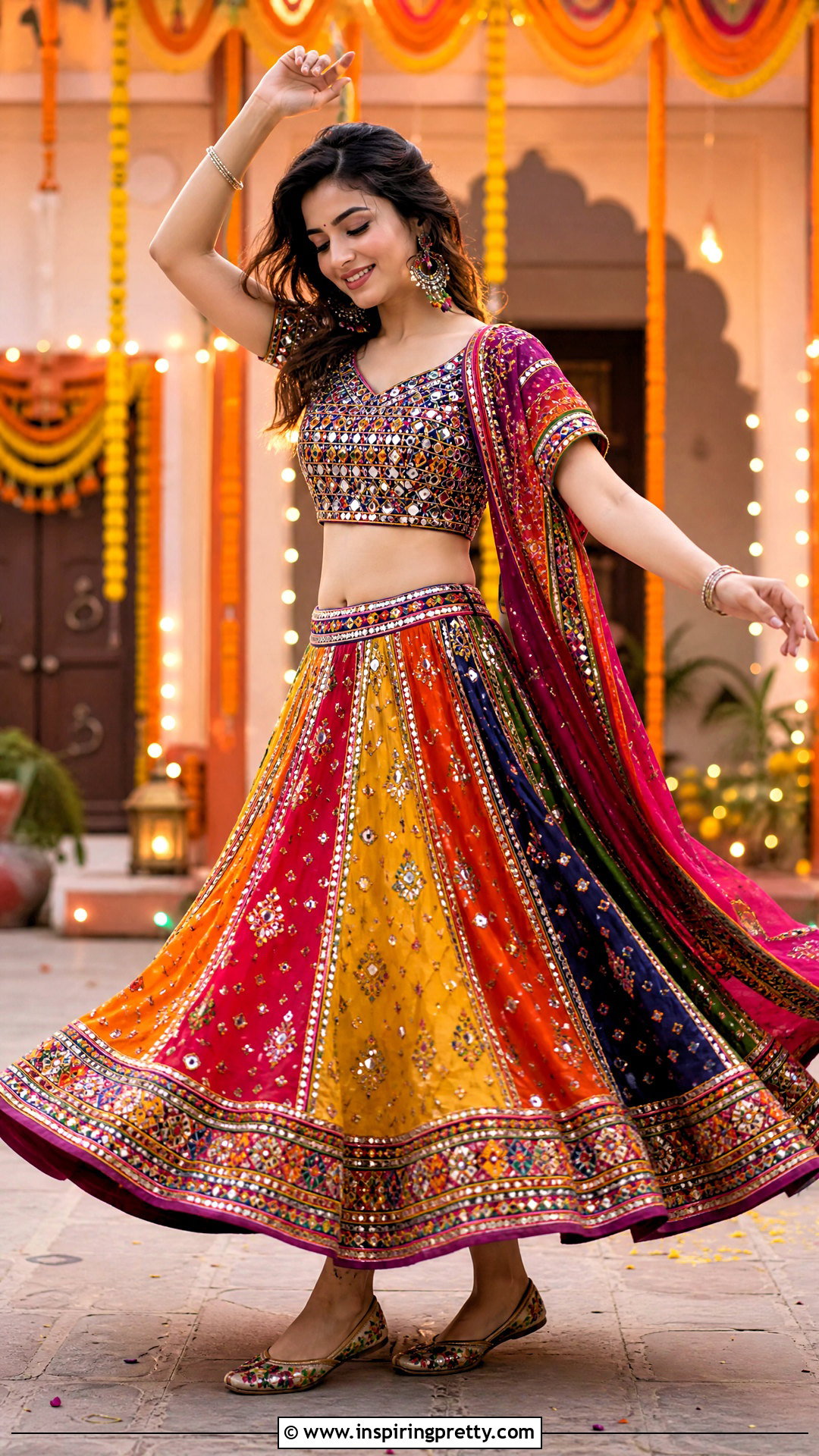 Cotton Skirt And Top Garba Outfit - 50 cotton skirt and top indian outfit ideas