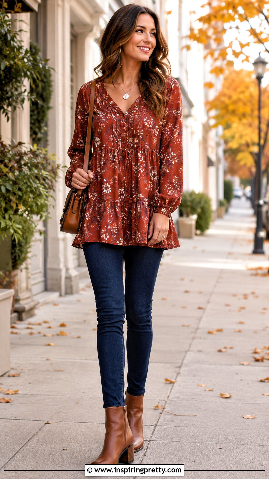 Cotton Tunic Top With Ankle Boots - 50 cotton tunic tops outfit ideas