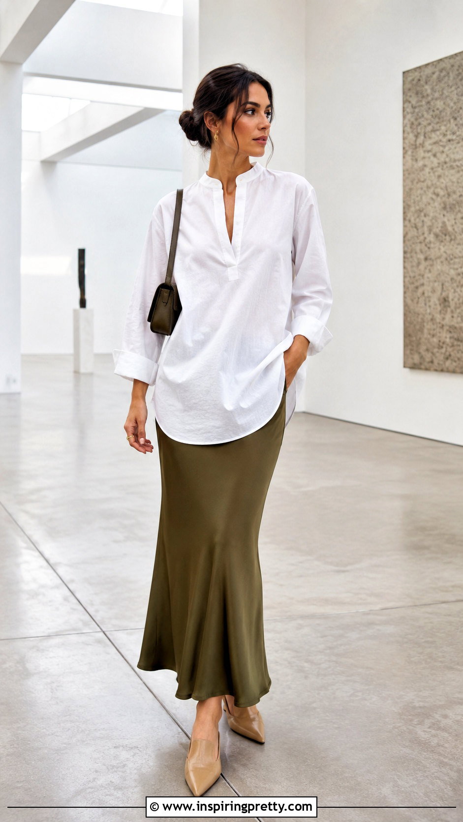 Cotton Tunic Top With Slip Skirt - 50 cotton tunic tops outfit ideas
