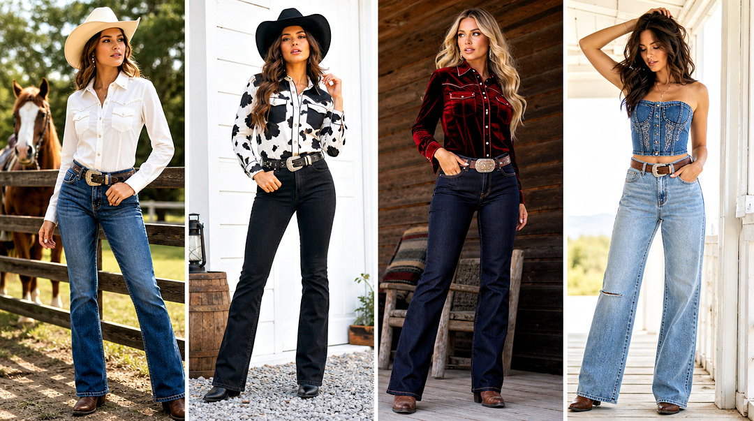 25 Country Western Tops Outfit Ideas for This Rodeo Season