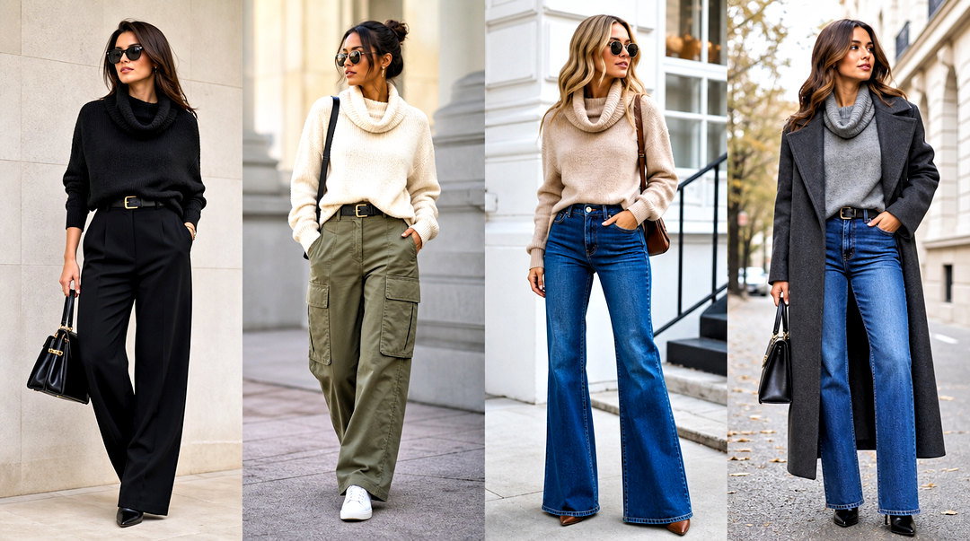 20 Cowl Neck Top Sweater Outfit Ideas for Cozy Chic Style