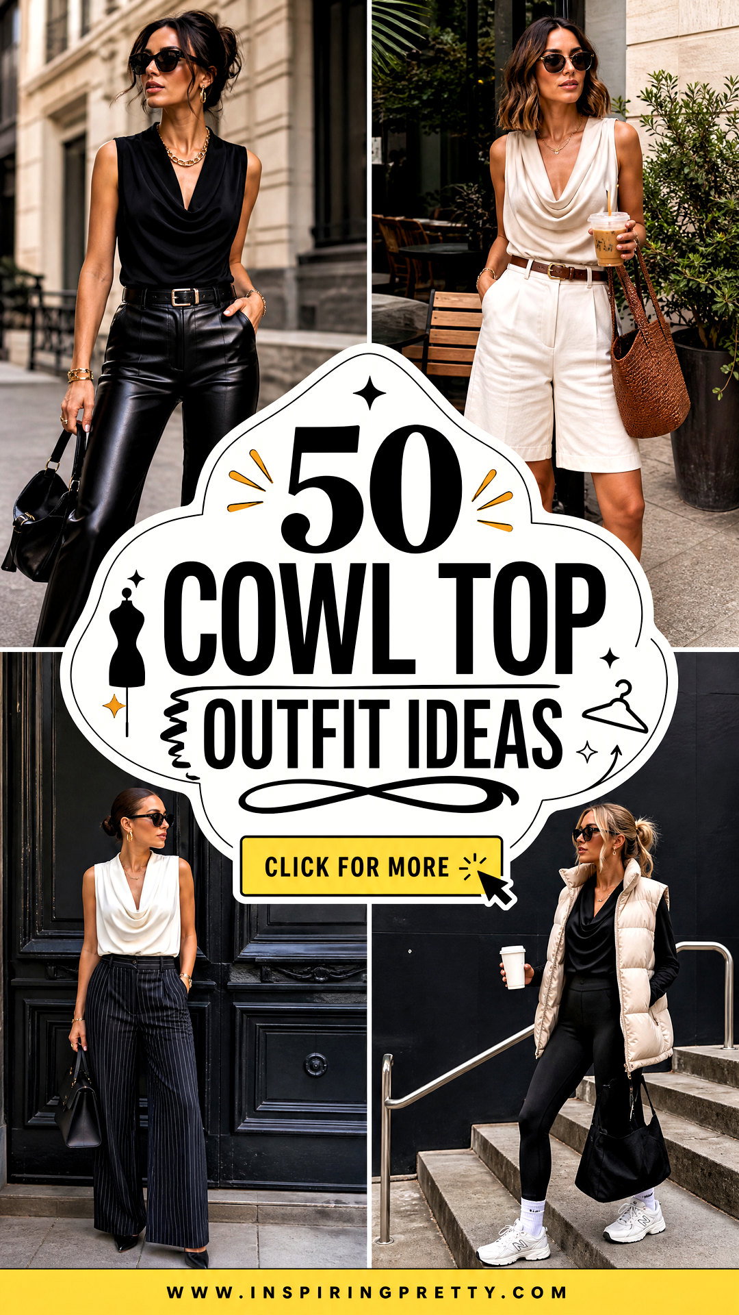 50 Cowl Top Outfit Ideas for Chic Elegant Everyday Styling - 50 Cowl Top Outfit Ideas for Chic, Elegant Everyday Styling