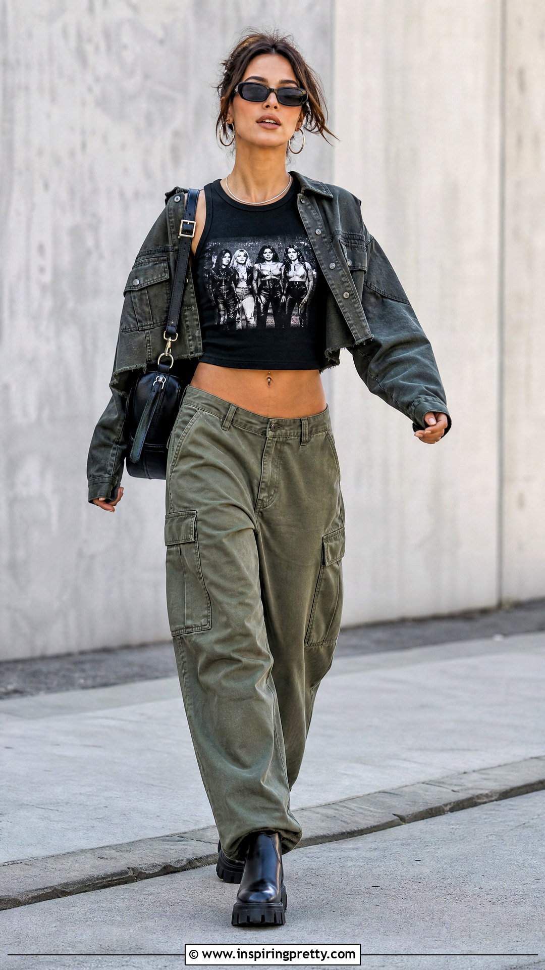 Coyote Ugly Tank Top With Cargo Pants - 25 Coyote Ugly Tank Top outfit ideas