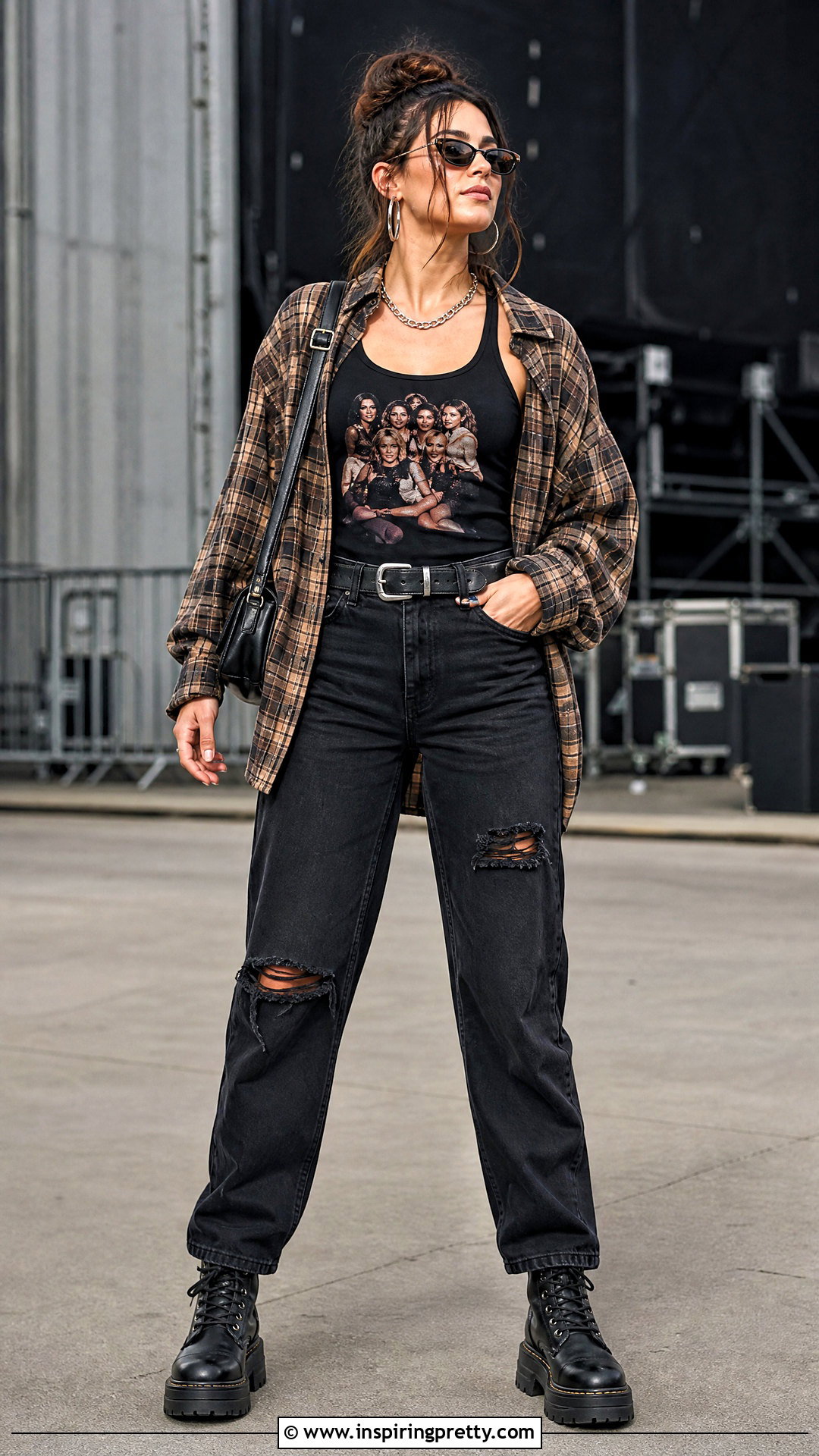 Coyote Ugly Tank Top With Combat Boots - 25 Coyote Ugly Tank Top outfit ideas