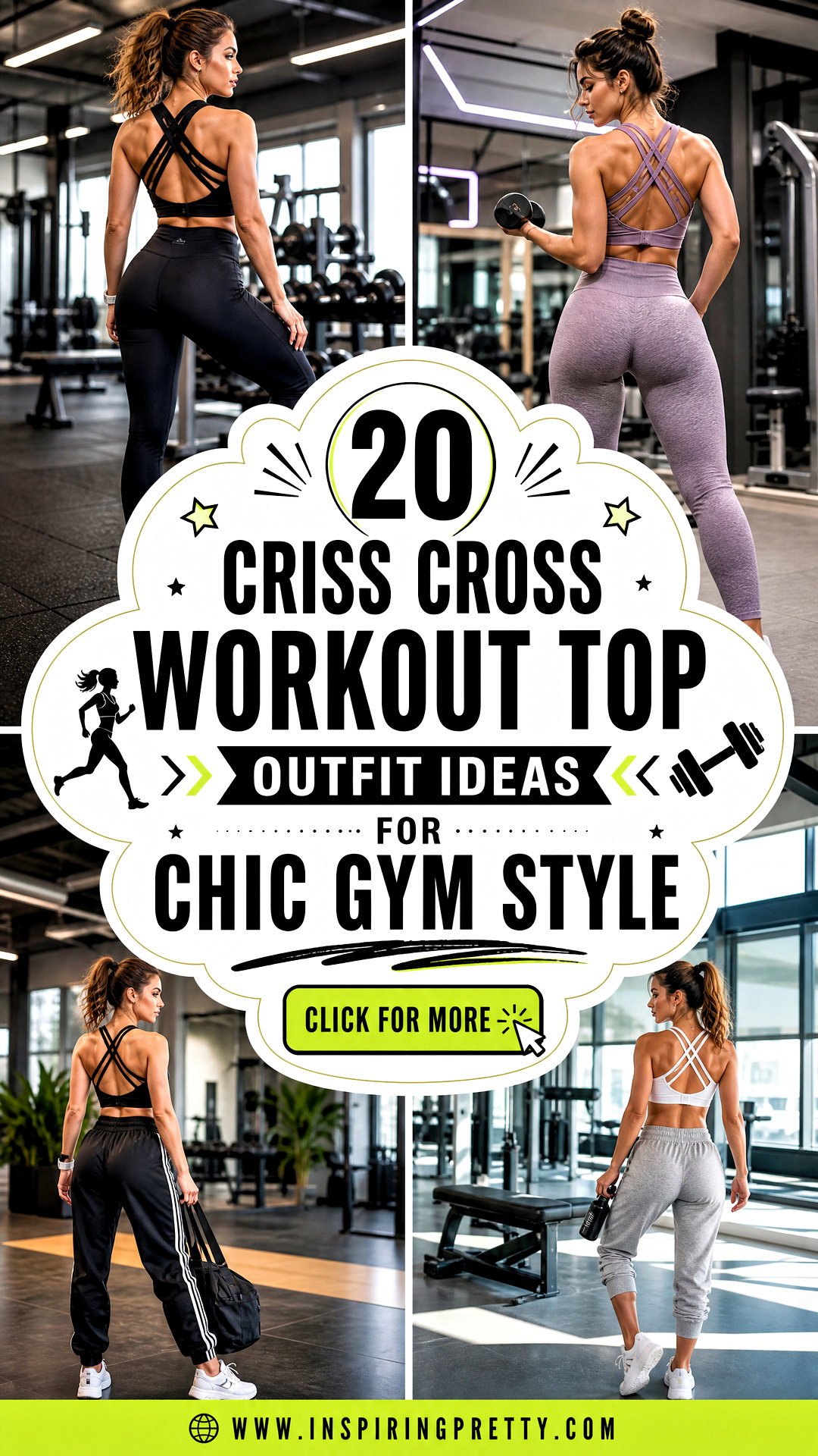 20 Criss Cross Workout Top Outfit Ideas for Chic Gym Style - 20 Criss Cross Workout Top Outfit Ideas for Chic Gym Style