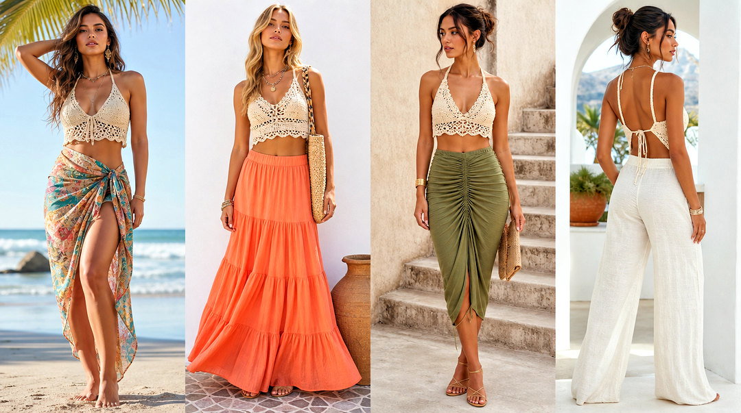 50 Crochet Beach Top Outfit Ideas for Effortless Vacation Style
