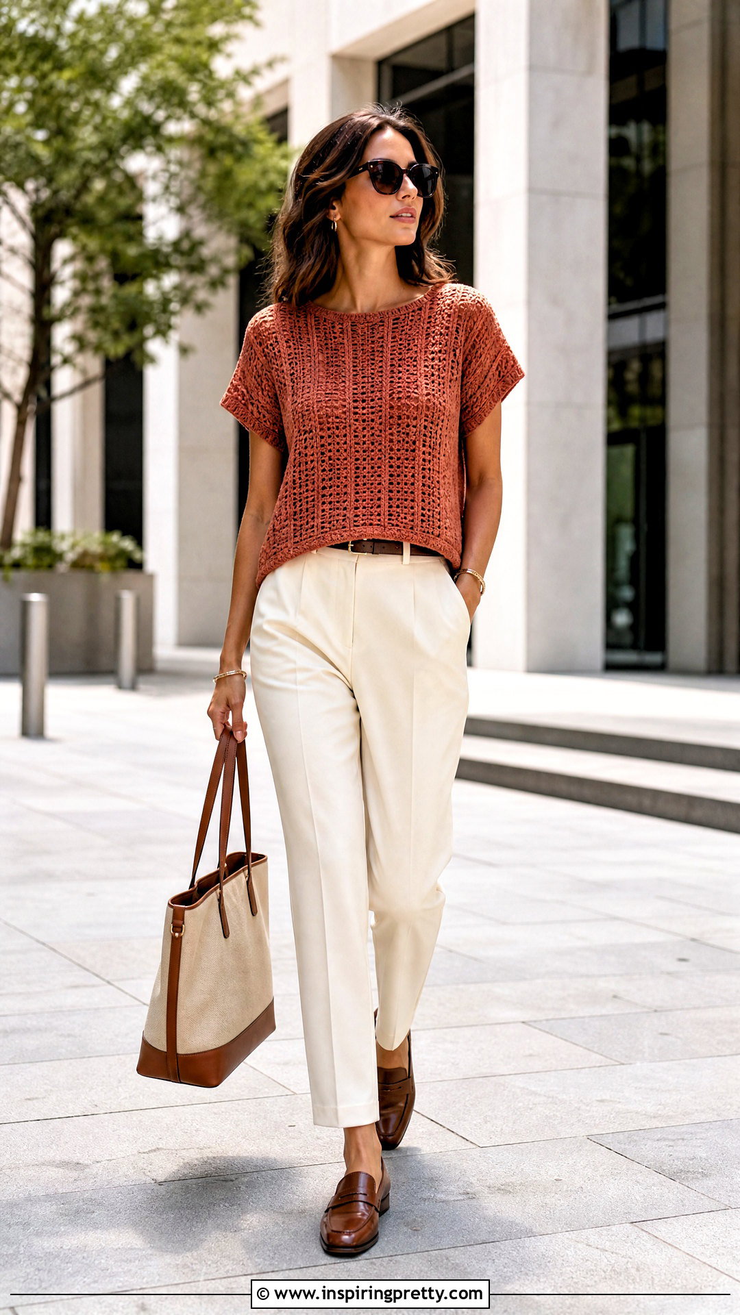 Crochet Boxy Short Sleeve Top Pattern - 50 top a crochet paso a paso patrones