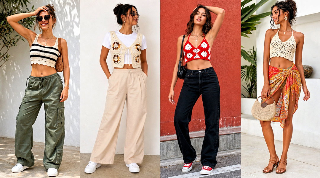 25 Crochet Crop Top Inspiration Ideas for Fresh Summer Style