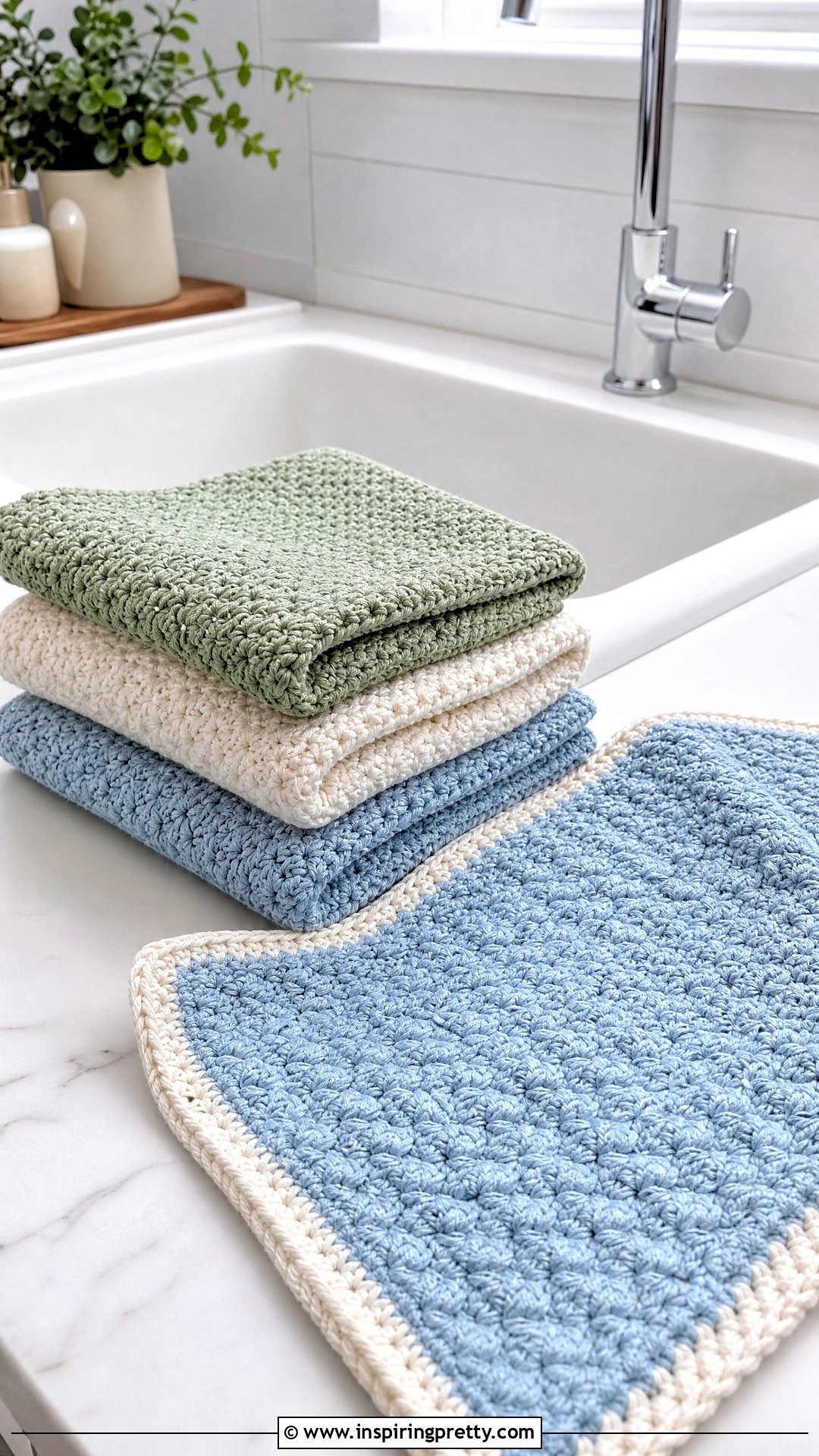 Crochet Dishcloth - 50 top crochet patrón ideas