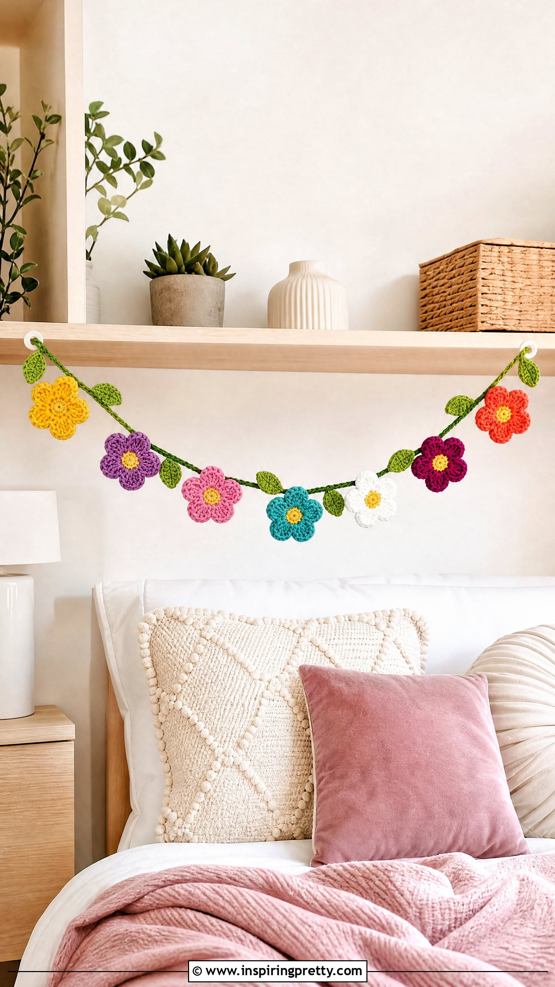 Crochet Flower Garland - 50 top häkeln ideas