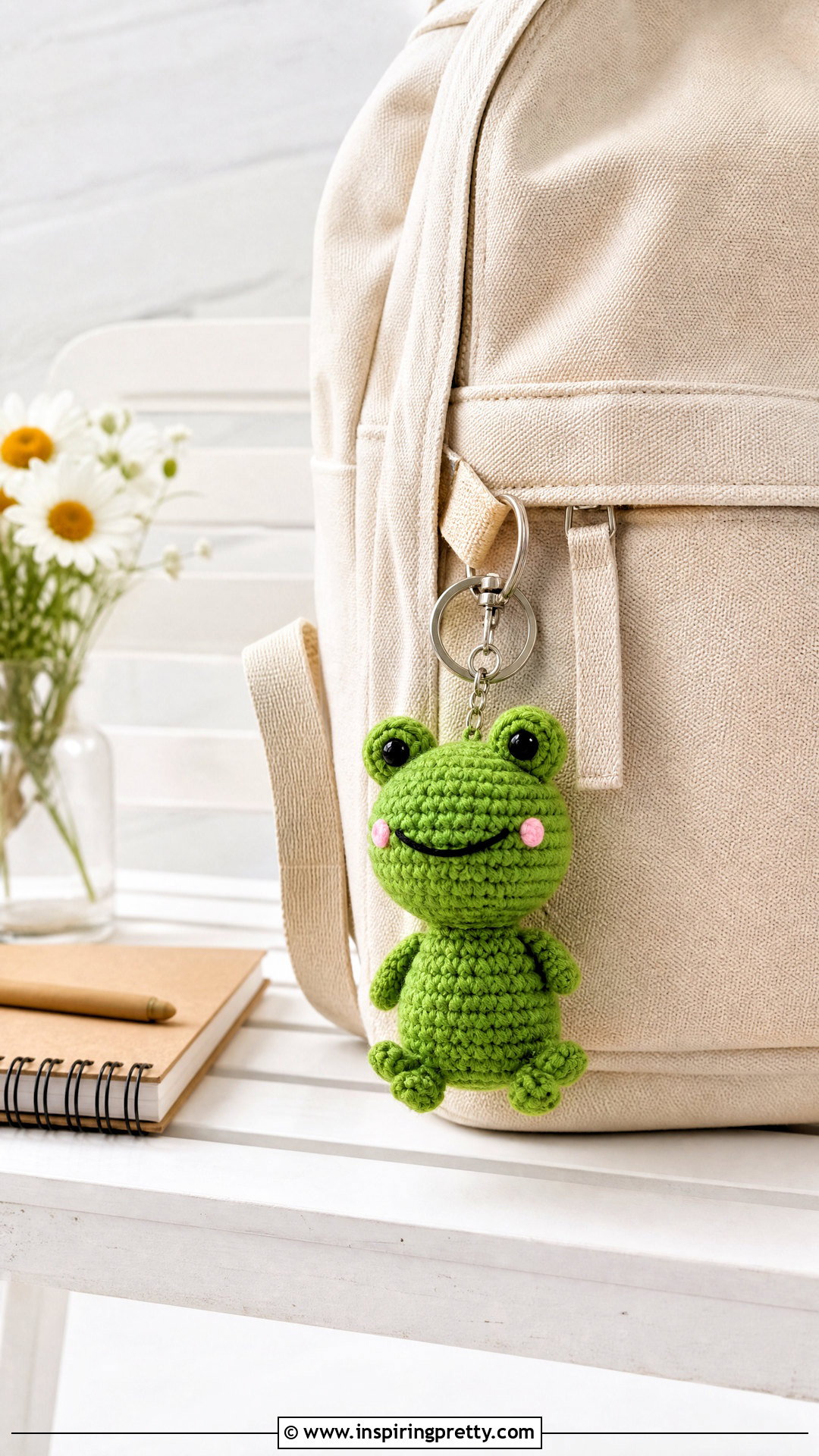 Crochet Frog Keychain - 50 top crochet patrón ideas