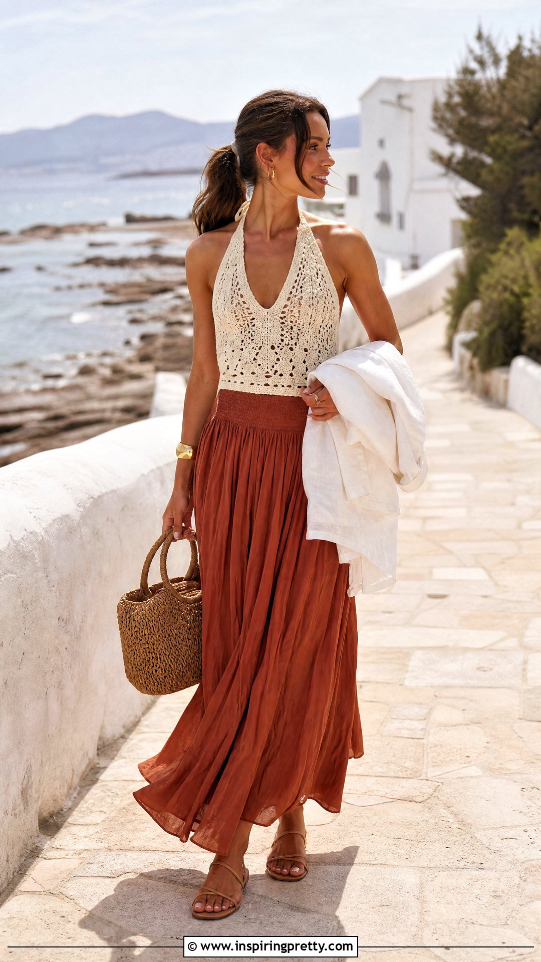 Crochet Halter Top With Maxi Skirt - 50 top au crochet ideas