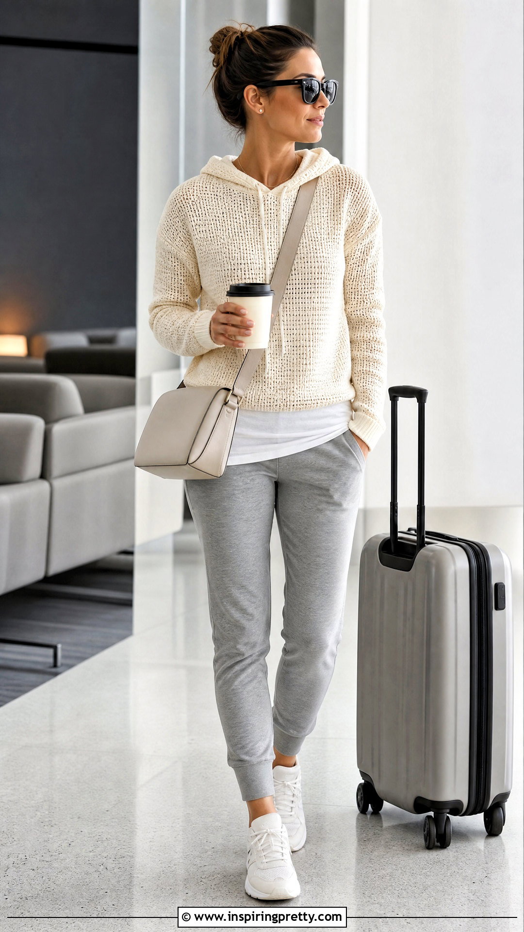 Crochet Hoodie Top With Jogger Pants - 50 crochet tops ideas