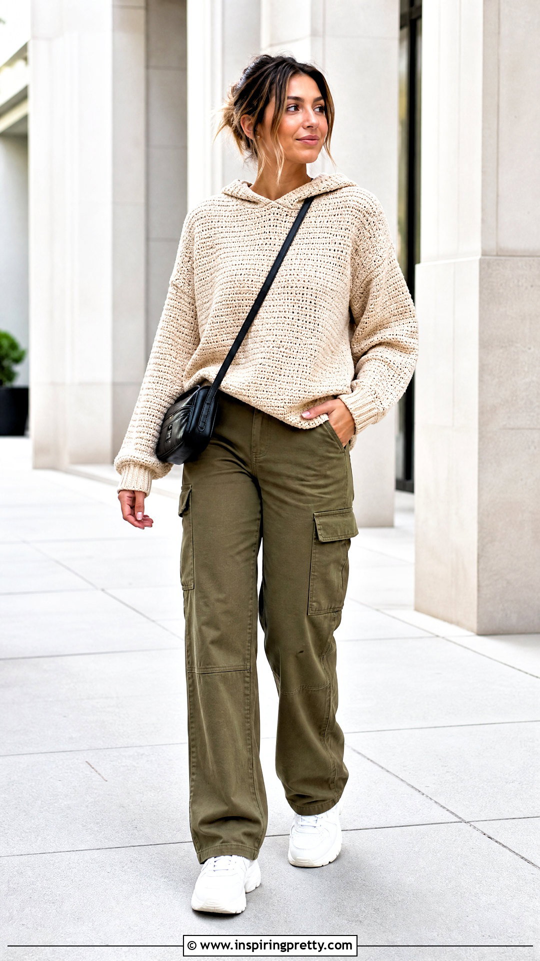 Crochet Hoodie With Cargo Pants Outfit - 50 top uncinetto schema ideas