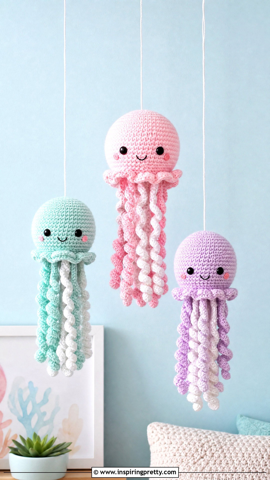 Crochet Jellyfish Amigurumi - 50 top crochet patrón ideas