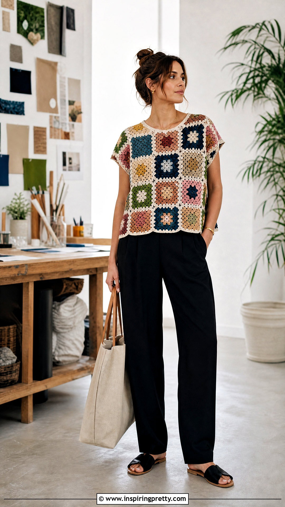 Crochet Patchwork Top Pattern - 50 top a crochet paso a paso patrones