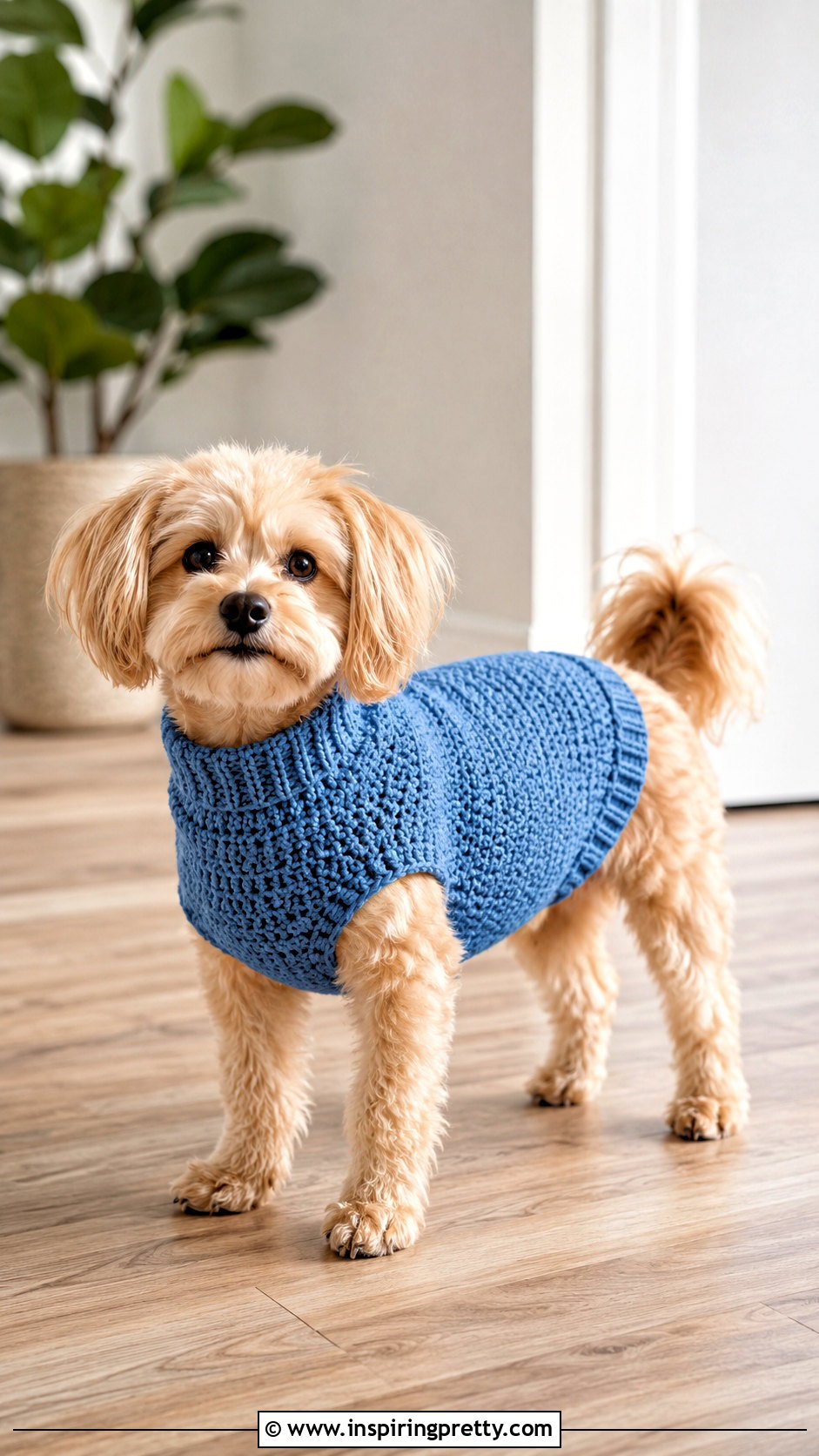 Crochet Pet Sweater With Chart - 50 top croche com grafico ideas