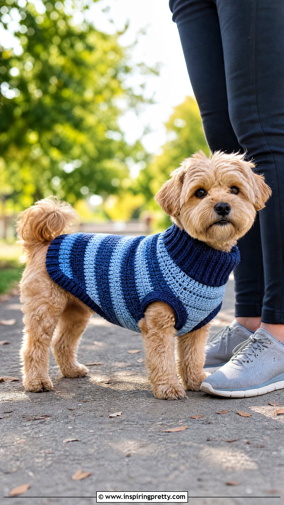 Crochet Pet Sweater - 50 top crochet patrón ideas