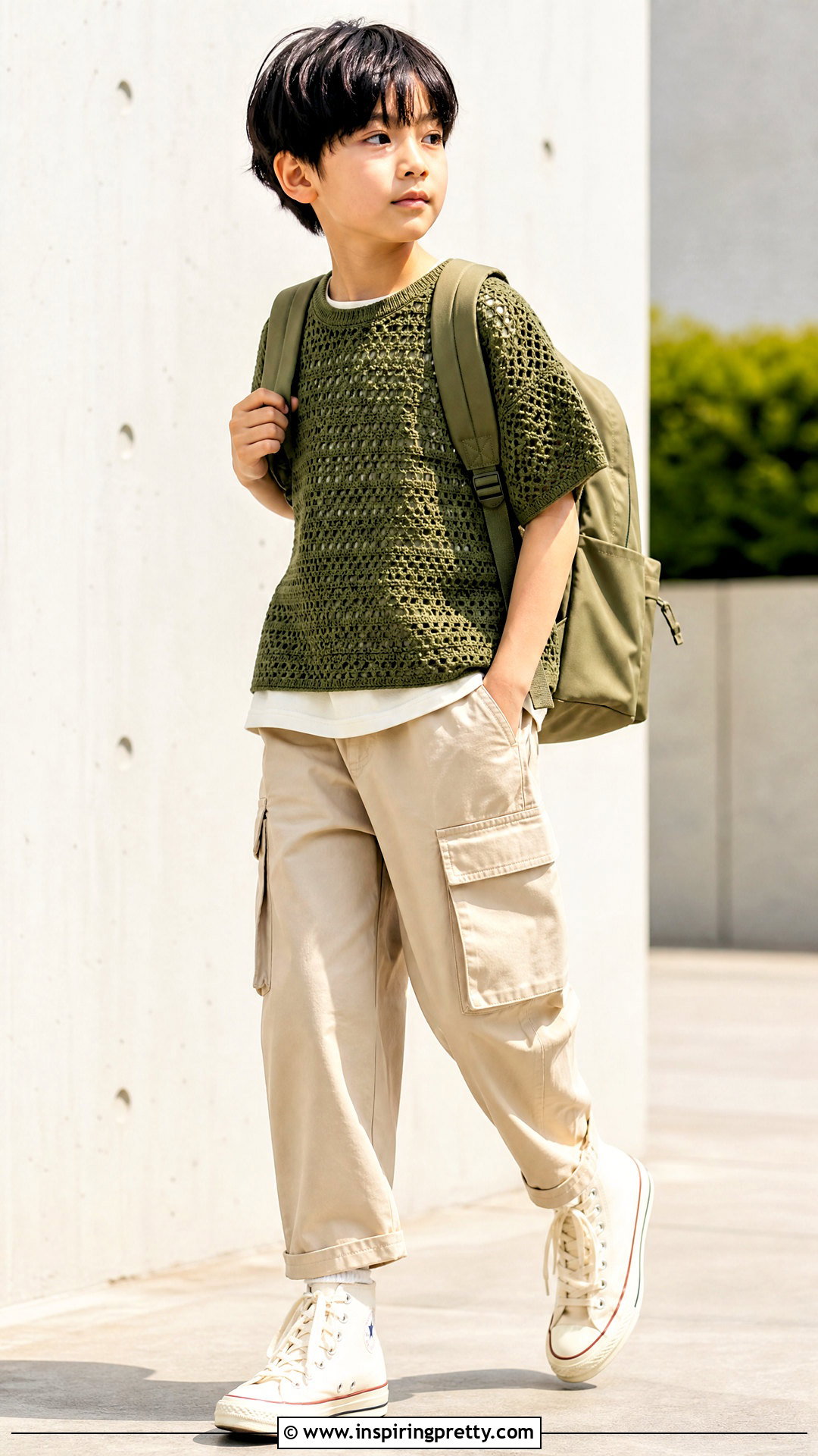 Crochet T Shirt With Cargo Pants - 50 crochet top for kids