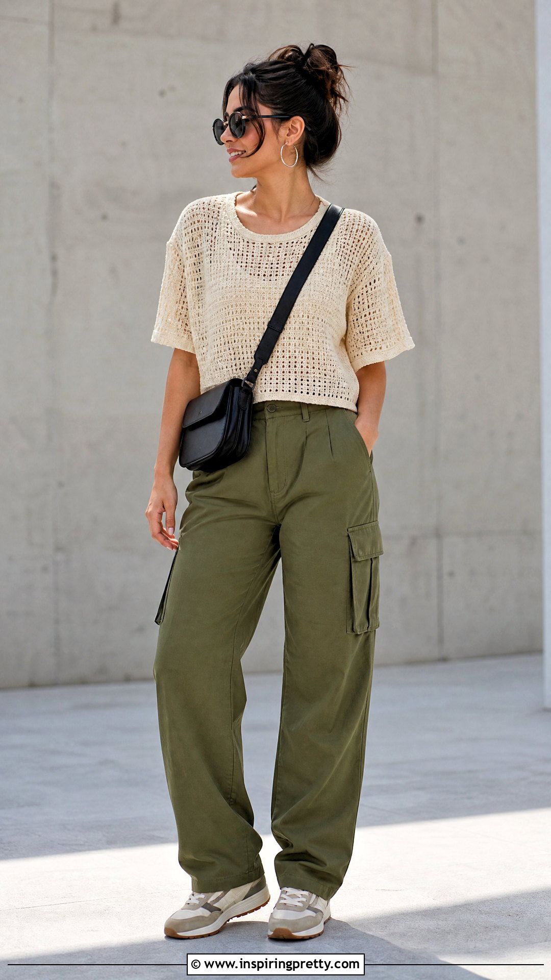 Crochet T Shirt With Cargo Pants - 20 crochet tops on hangers